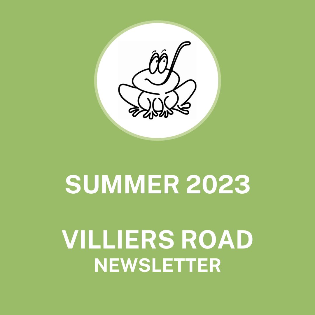 Leapfrog Nursery Newsletter Cover Image with logo and date